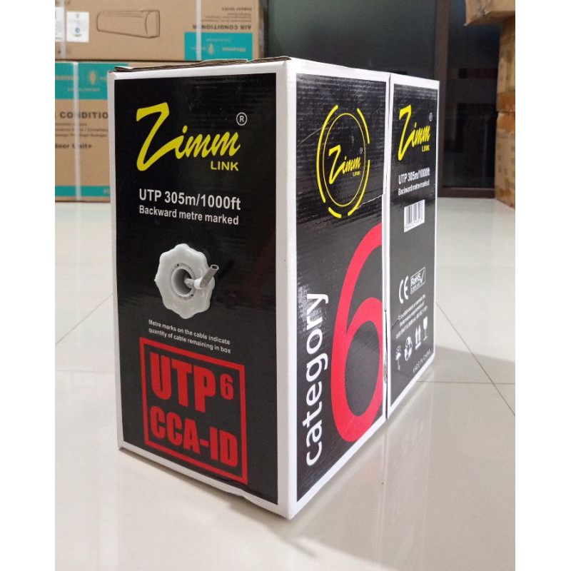 ZimmLink Kabel UTP Cat6 305 meter
