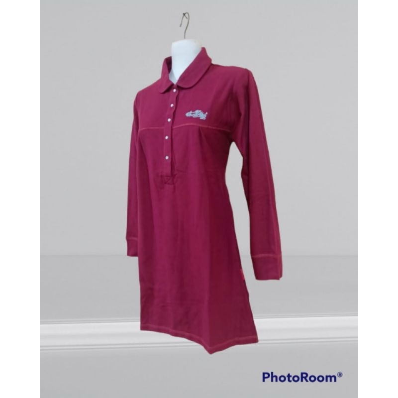 Tunik Polos Uncle West / Tunik Kerut Uncle West / Khusus Warna Maroon
