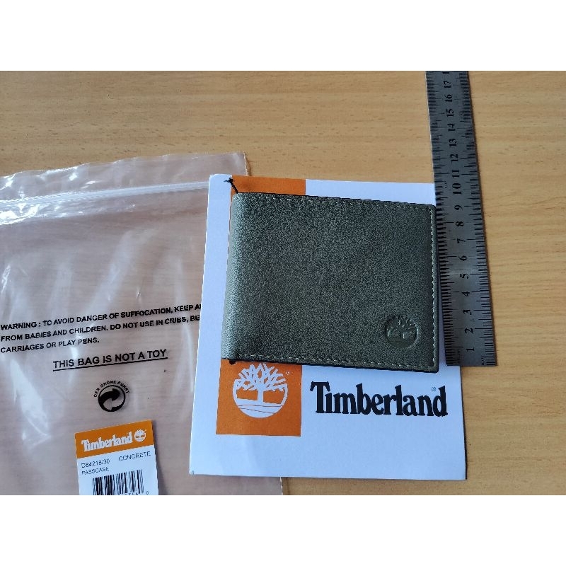 DOMPET ORIGINAL . TIMBERLAND WALLET . CONCRETE D84218/30