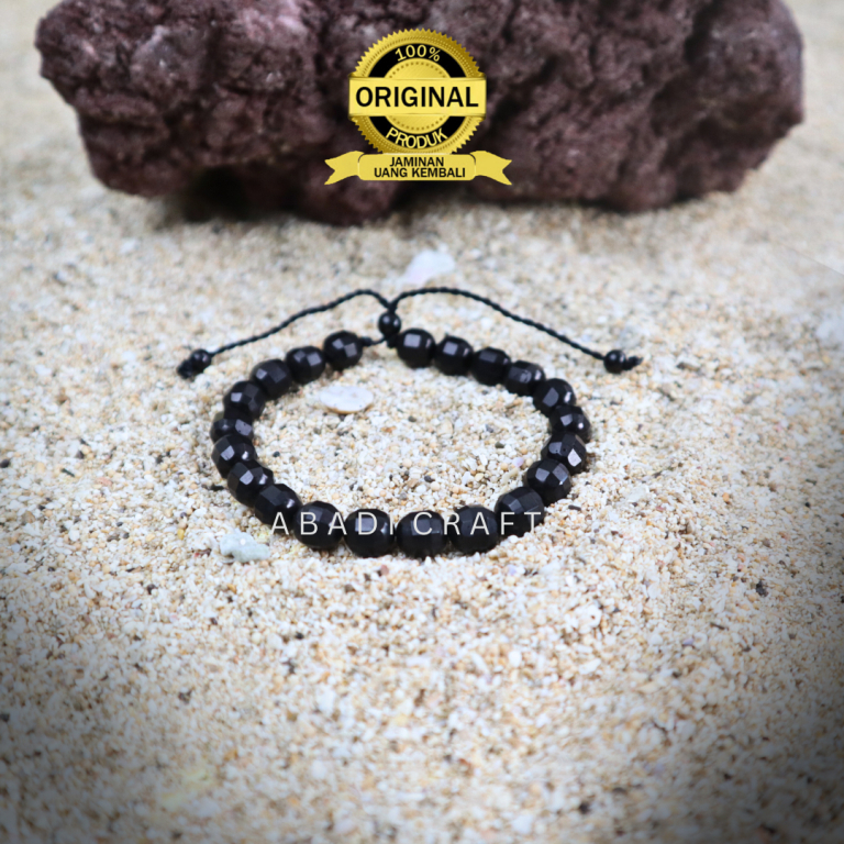 Gelang Kayu Kokka Kaukah Turki Arab Asli Hitam Cutting Unik Pria Wanita Asli Original 100% Serut Ker