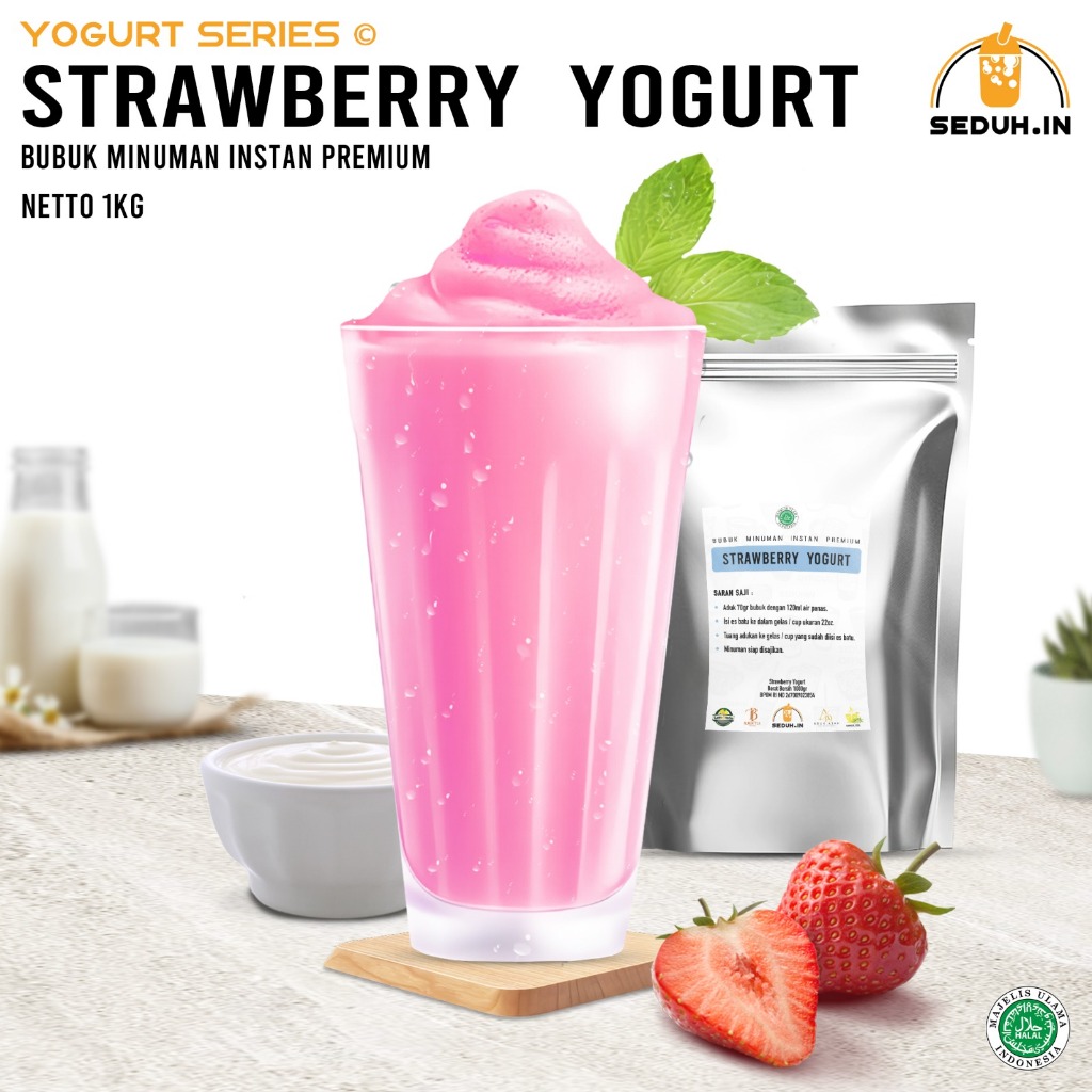

Yogurt Minuman 1KG / Bubuk Minuman Premium