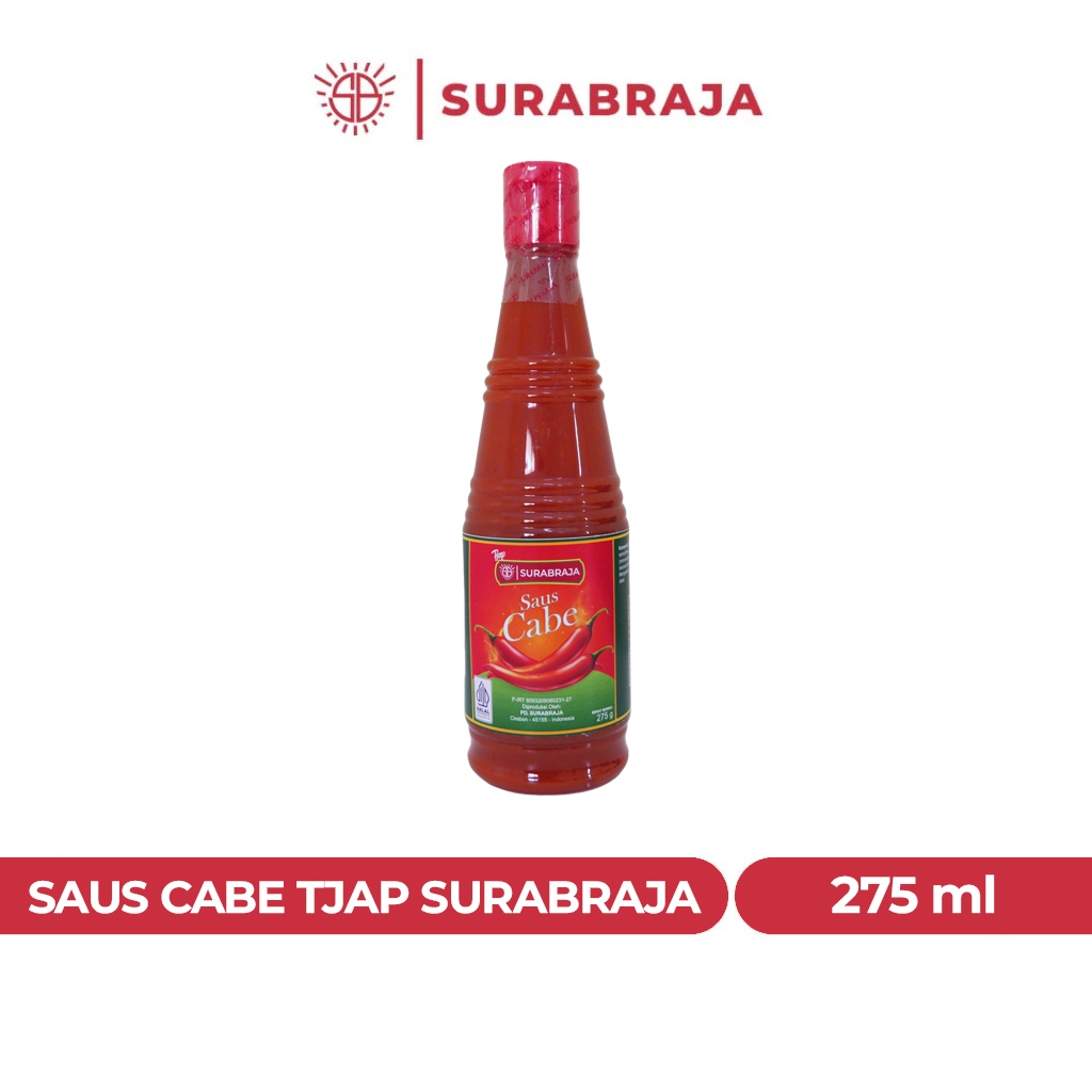 

SAUS CABE | Saus Sambal Kemasan Botol Plastik 275Ml Premium
