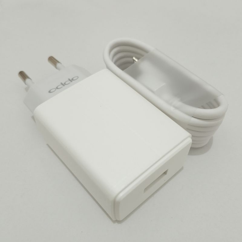 Charger Oppo Original 100% Bawaan Hp Mikro Usb A12, A15, A17, A3s, A5s, A37, A1k, A31, A83, A39