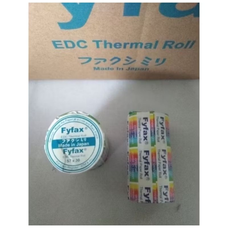 

Kertas Thermal 57x30 Fyfax /10 roll