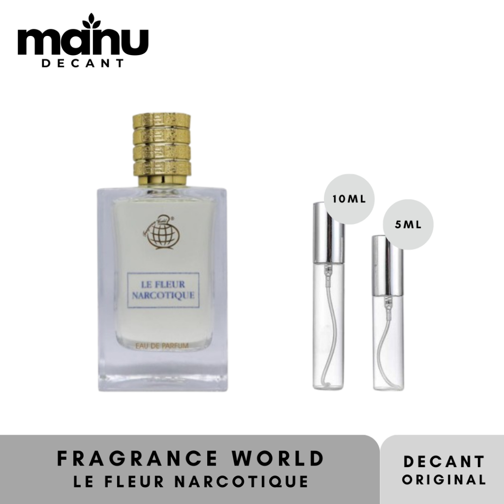 PARFUME DECANT FRAGRANCE WORLD LE FLEUR NARCOTIQUE EDP