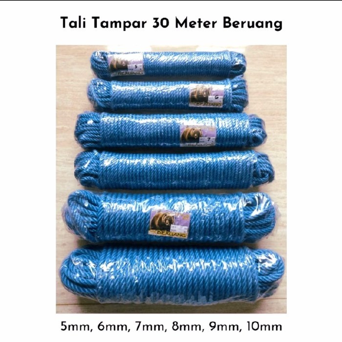 

TALI NILON "BERUANG" [30MX4MM] BIRU