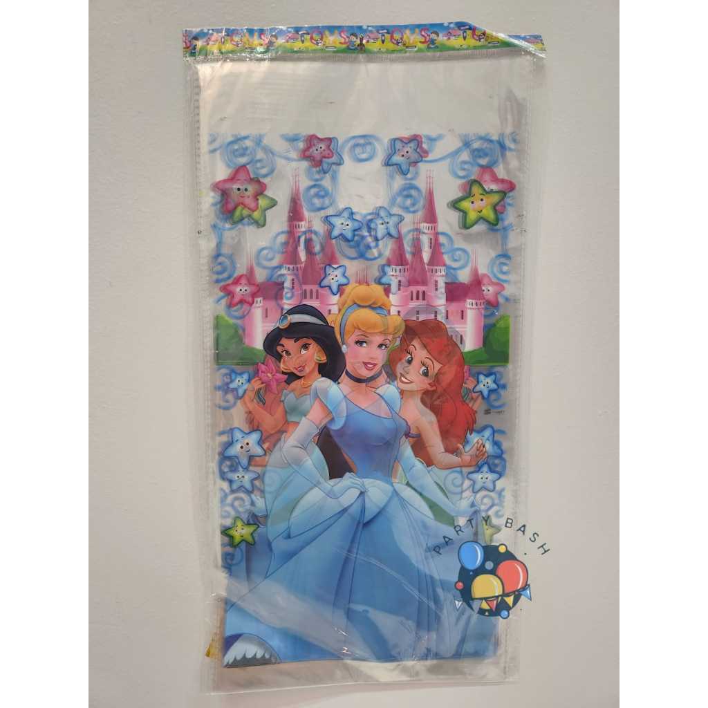 

party bash / ( 1 pack isi 10 pcs ) plastik opp snack karakter ukuran small 18 cm x 36 cm medium 20 cm x 40 cm large 25 cm x 50 cm / kado / bingkisan / goodie bag / kantong / ulang tahun / party / ultah / kado / souvenir