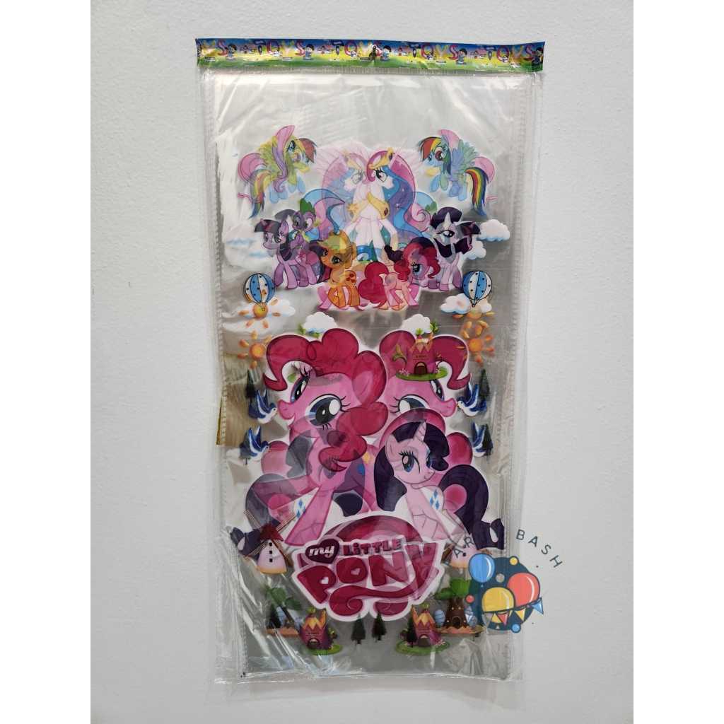 

party bash / ( 1 pack isi 10 pcs ) plastik opp snack karakter ukuran small 18 cm x 36 cm medium 20 cm x 40 cm large 25 cm x 50 cm / kado / bingkisan / goodie bag / kantong / ulang tahun / party / ultah / kado / souvenir