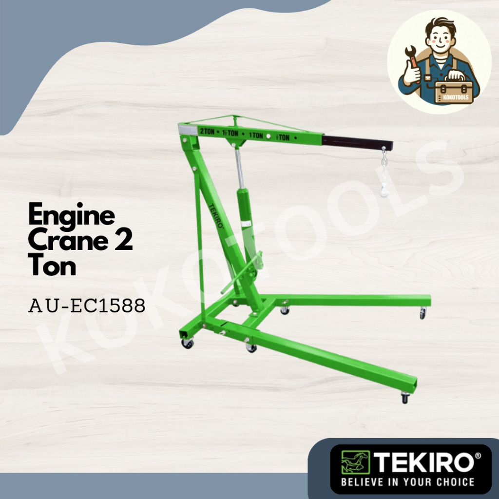 Alat Pengangkat Mesin Engine Crane 2 Ton Tekiro