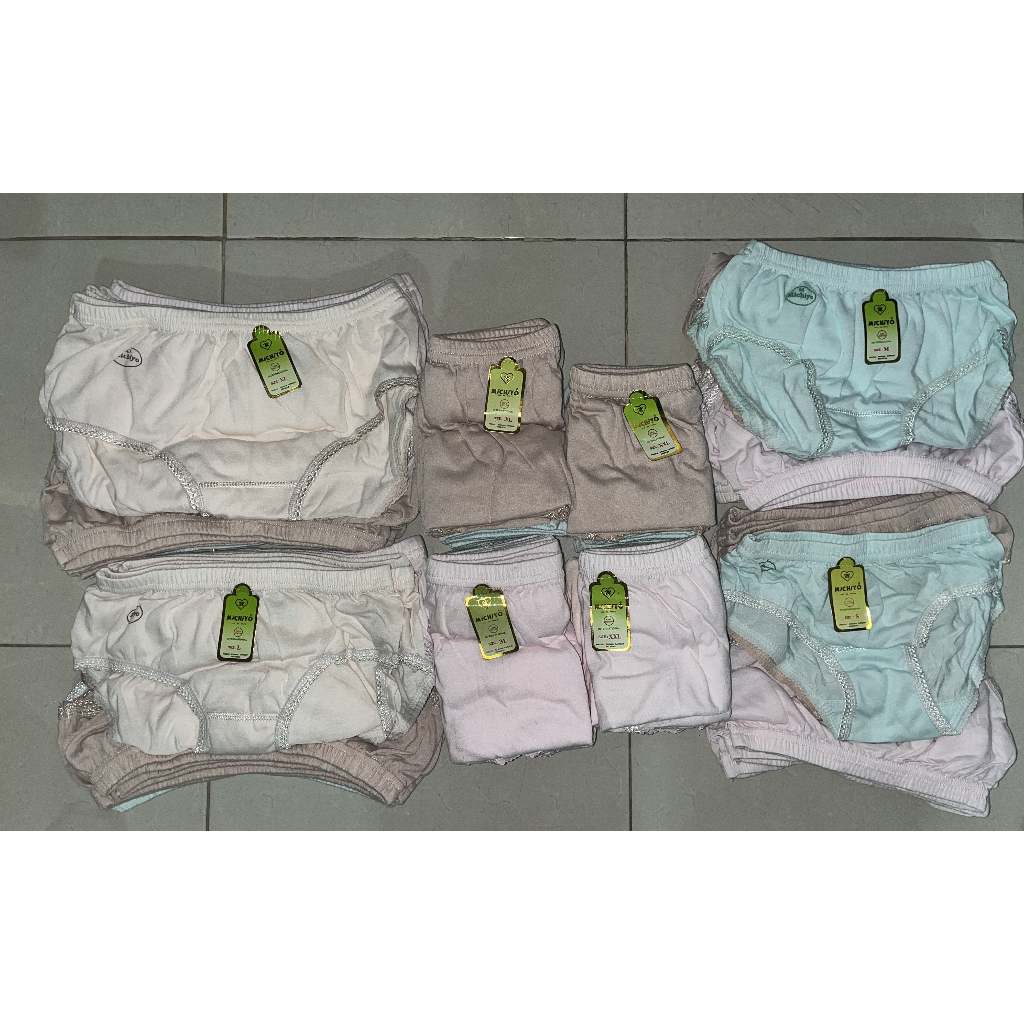 Celana Dalam Wanita MICHIYO Lusinan Termurah BEST SELLER