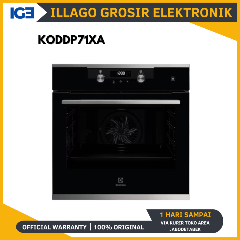 Oven Tanam Listrik ELECTROLUX KODDP71XA