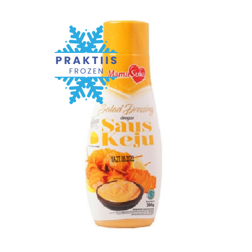 

MAMASUKA SALAD DRESSING DENGAN SAUS KEJU WITH CHEDDAR CHEESE 300GR