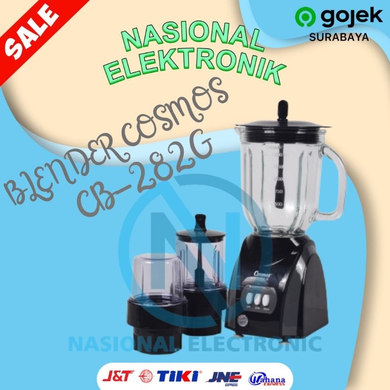 Blender Cosmos 2liter cb282 g/Blender Kaca cosmos 3in1 CB 282G/Blender Cosmos CB-282G/blender cosmos