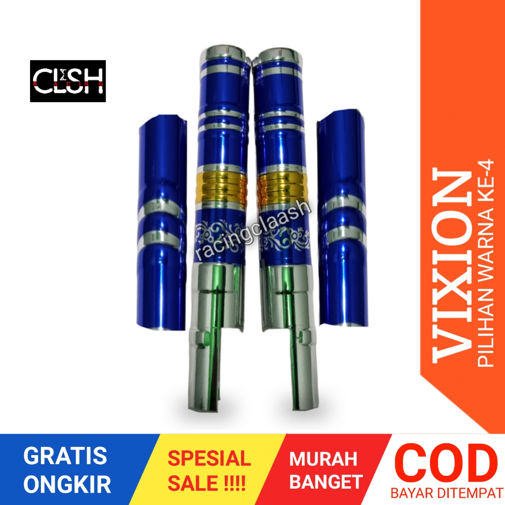 RACING CLAASH Cover Shock Breaker Depan Vixion Old New Cover Shockbreaker Vixion r Cover Shock Vixio