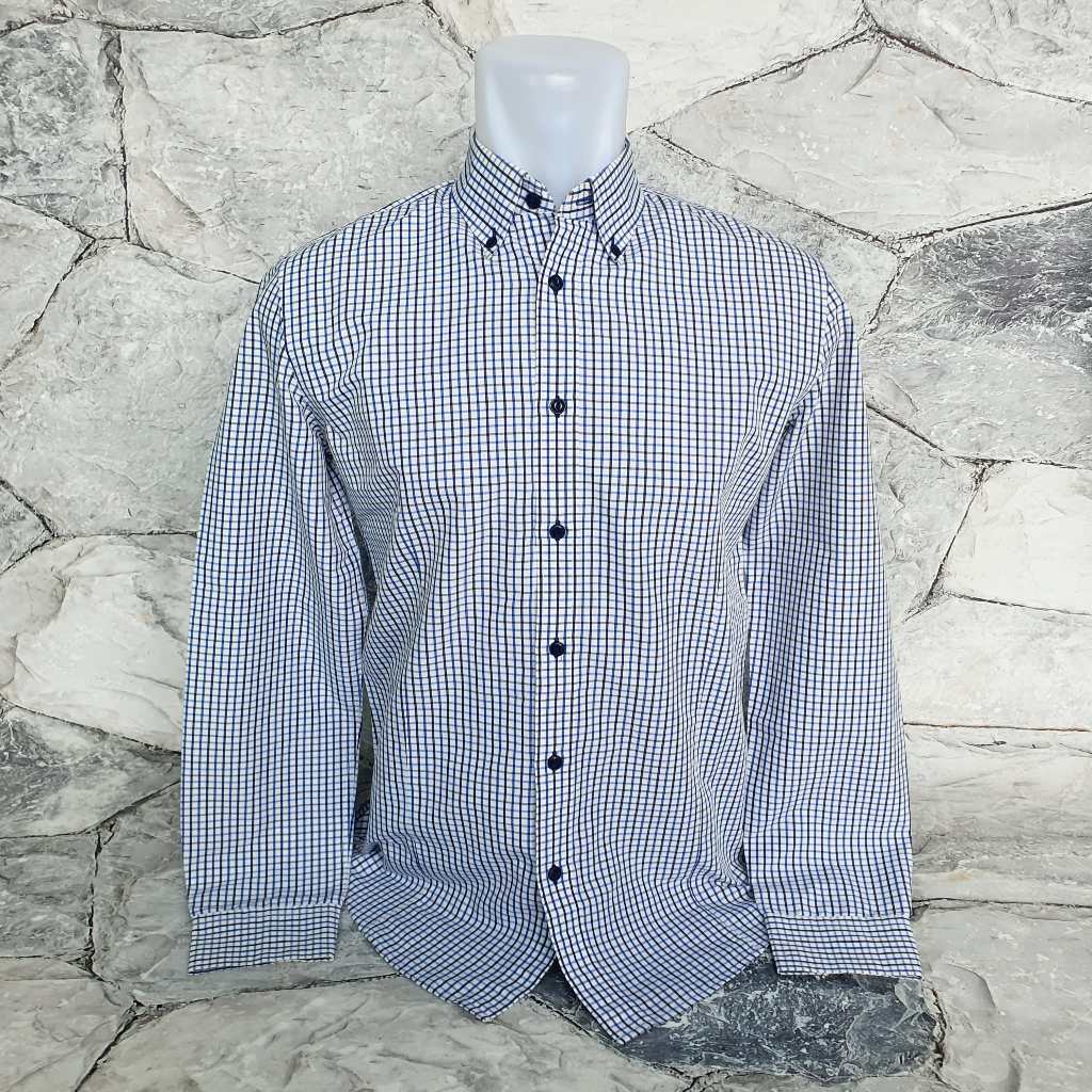 Baju Kemeja Panjang STCO - Size M / LD 52 cm - Original - Second