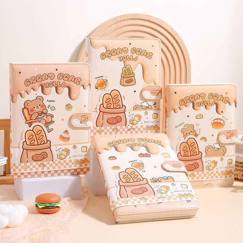 

Diary A5 Jingu Bread Bear Hello