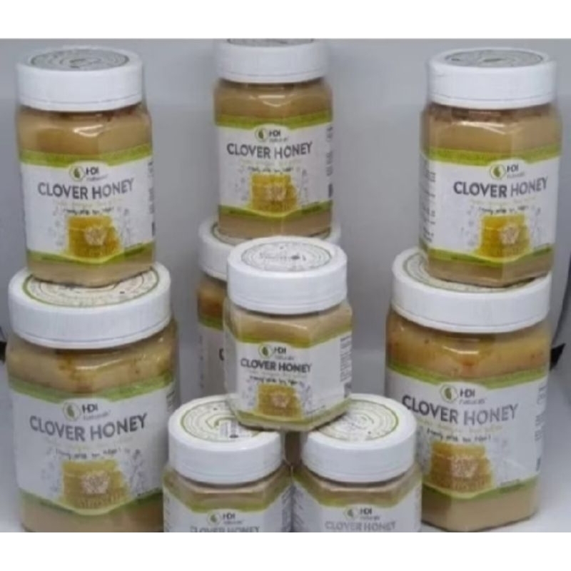 

madu clover honey 1kg,500gr,250gr asli exp 2026 mei free sendok kayu