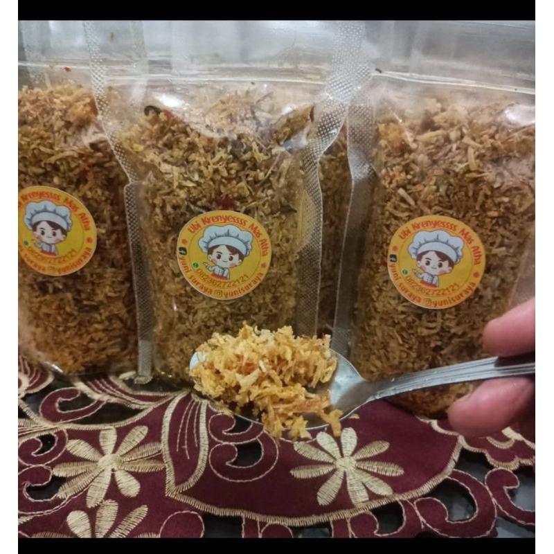 

Ubi Krenyesss Mas Atha sambal ubi cemilan lauk makan