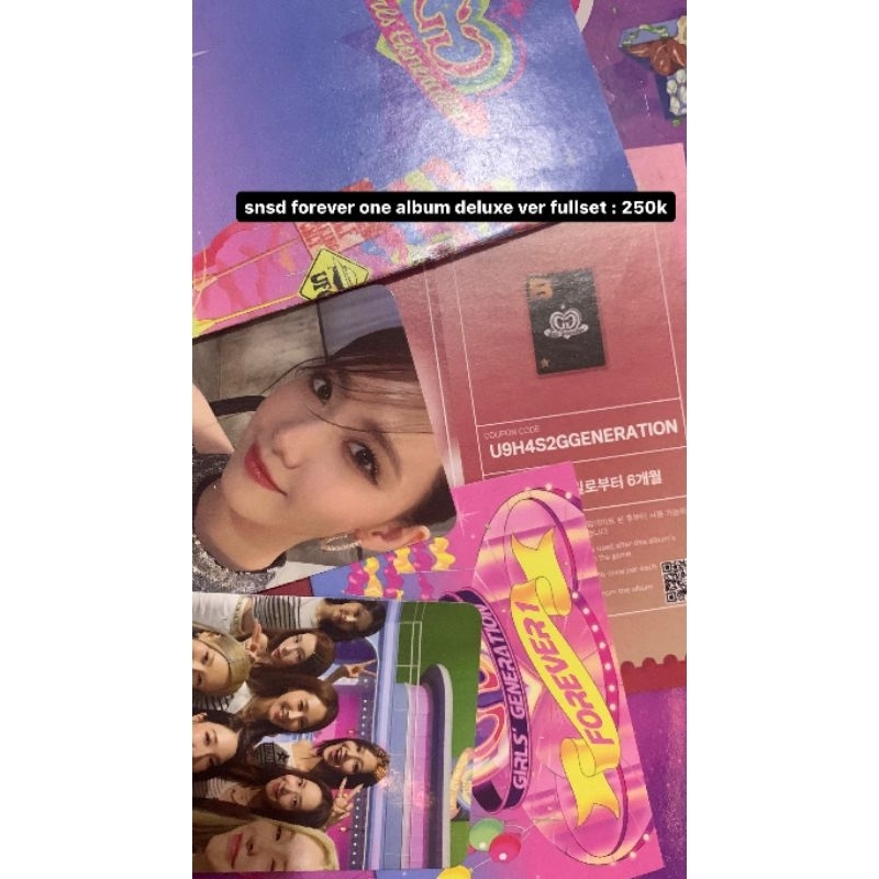 [UNSEALED] ALBUM SNSD FOREVER ONE DELUXE VER