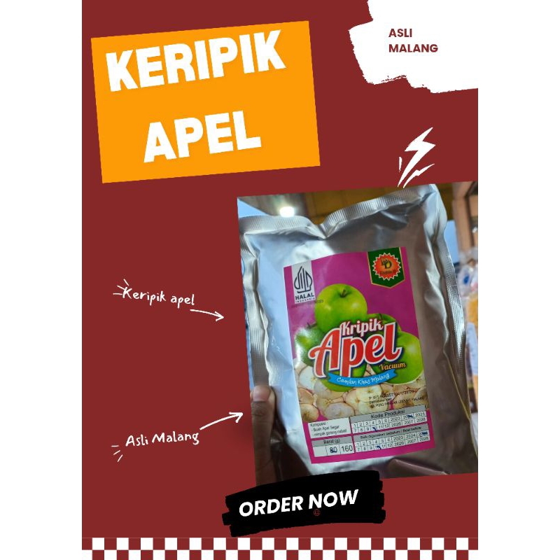 

KERIPIK APEL ASLI MALANG