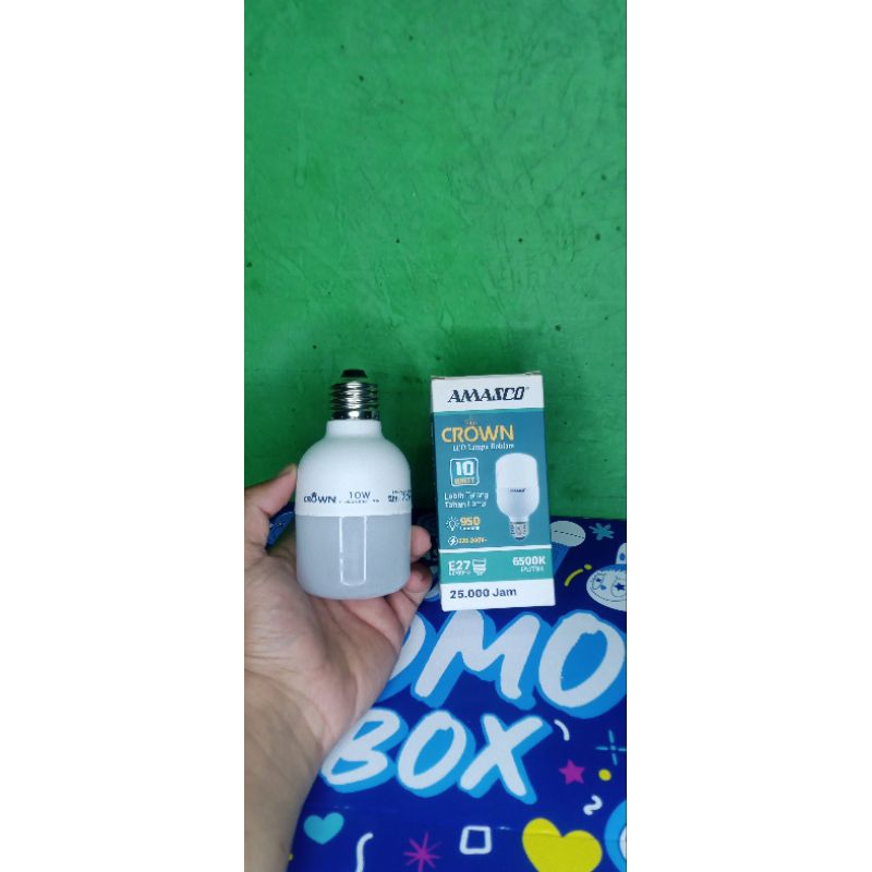 LAMPU LED AMASCO 10 WATT + Bergaransi 1 Tahun