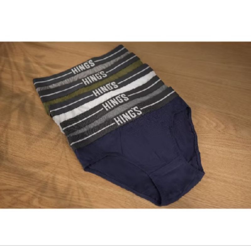 (3 pcs)Celana dalam pria cd HINGS 1068 warna campur cd pria briefs[ORIGINAL] [TERMURAH]