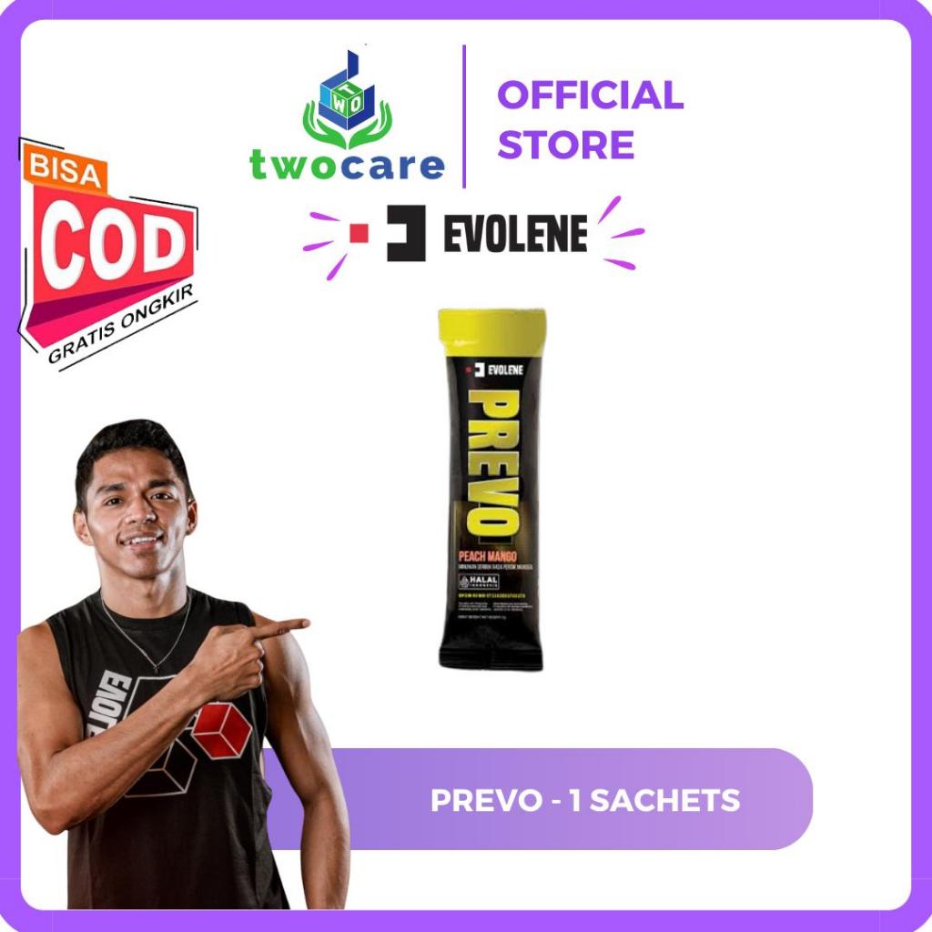 Evolene Prevo Preworkout isi 1 Sachets New Formula Halal Bpom