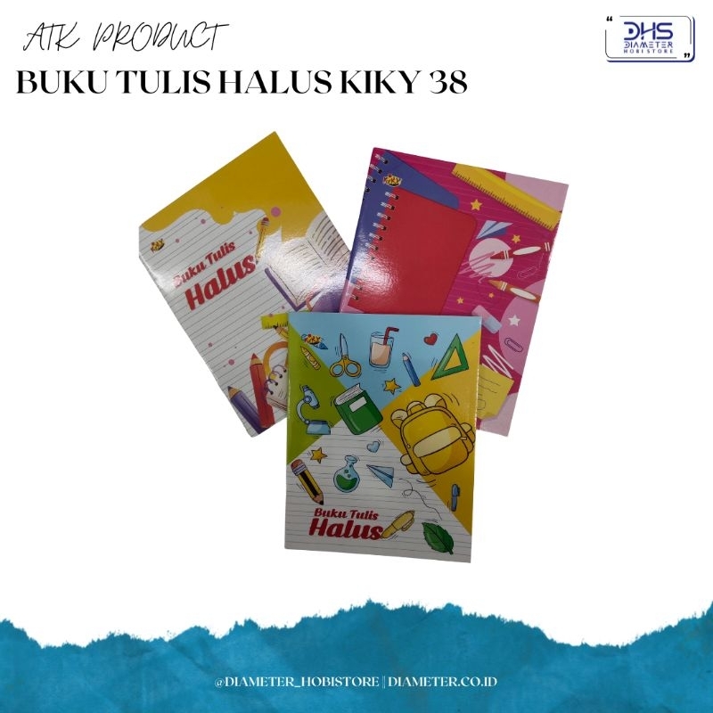 

Buku Tulis Halus Kiky 38