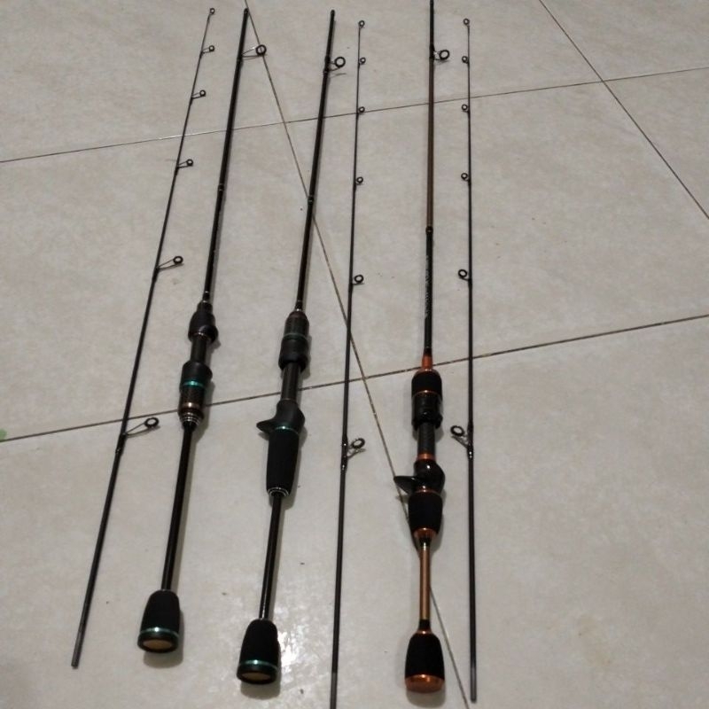 Joran pancing casting UL602 solid carbon Zorro skylar&hoshi