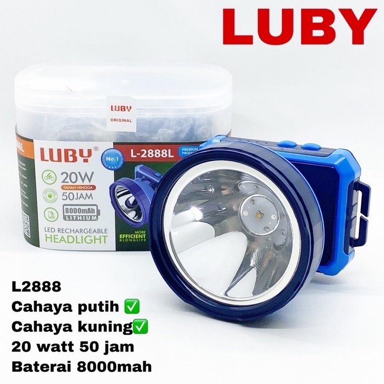 Muraaaahh Senter Kepala LUBY 2888  L2888  L2888