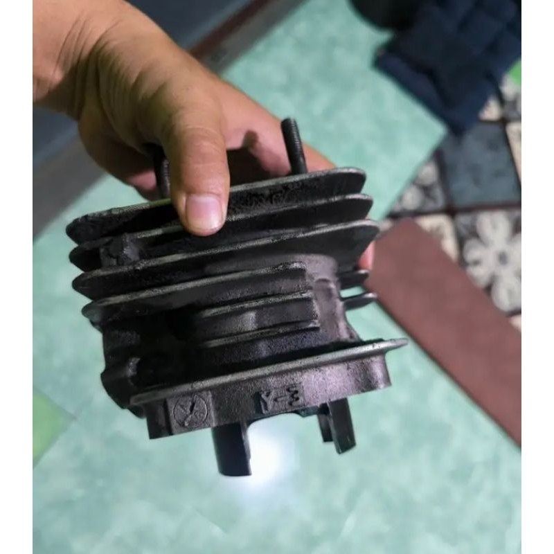blok boring Yamaha fizr barang asli original copotan masih layak pakai,,