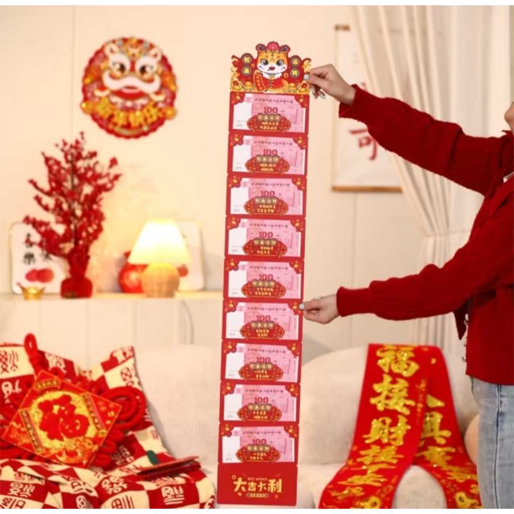 

READY ANGPAO MODEL TARIK ISI 10 SLOT / ANGPAO IMLEK 10 SLOT UANG / ANGPAO IMLEK TAHUN ULAR