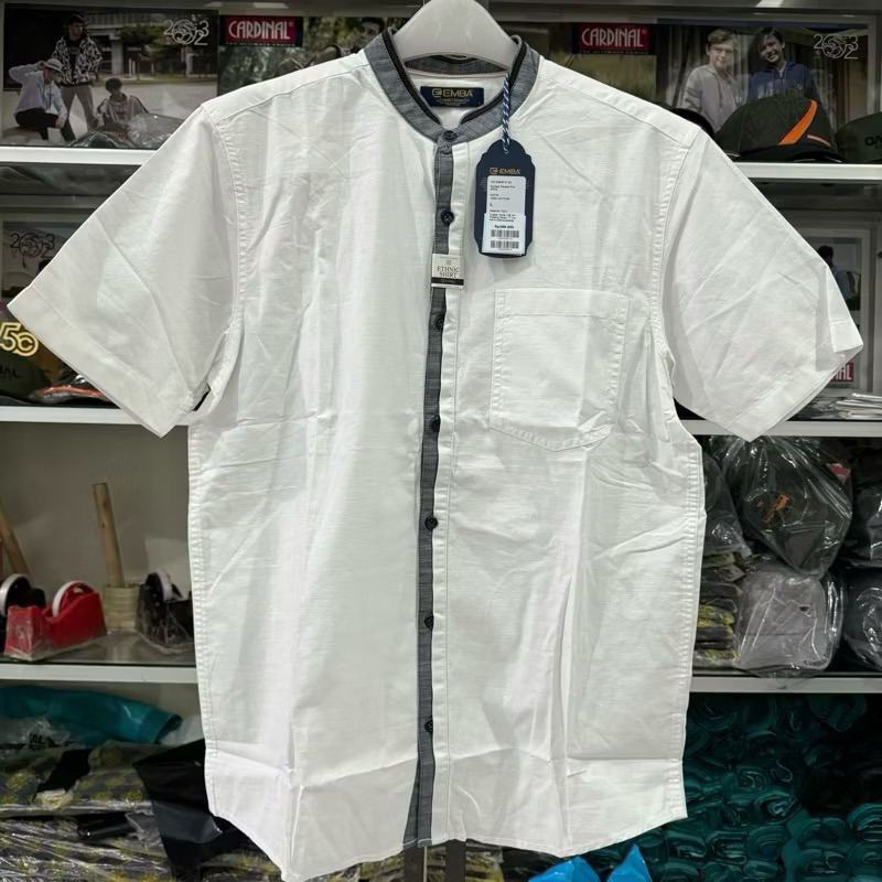 Kemeja Koko Emba Lengan Pendek Original