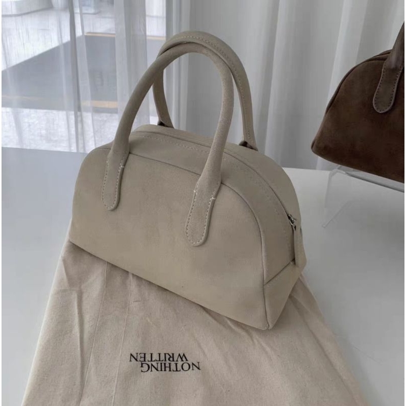 Nothing Written Classic Suede Mini Golf Bag Kulit Sapi Asli