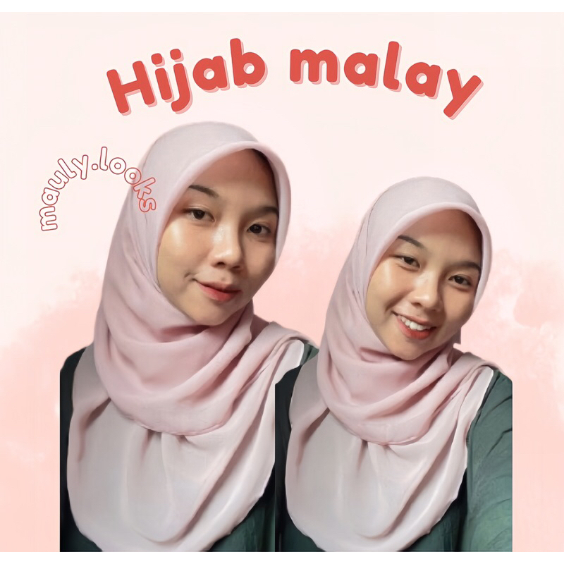 Hijab malay | malay scarf | hijab oval malay |segiempat malay