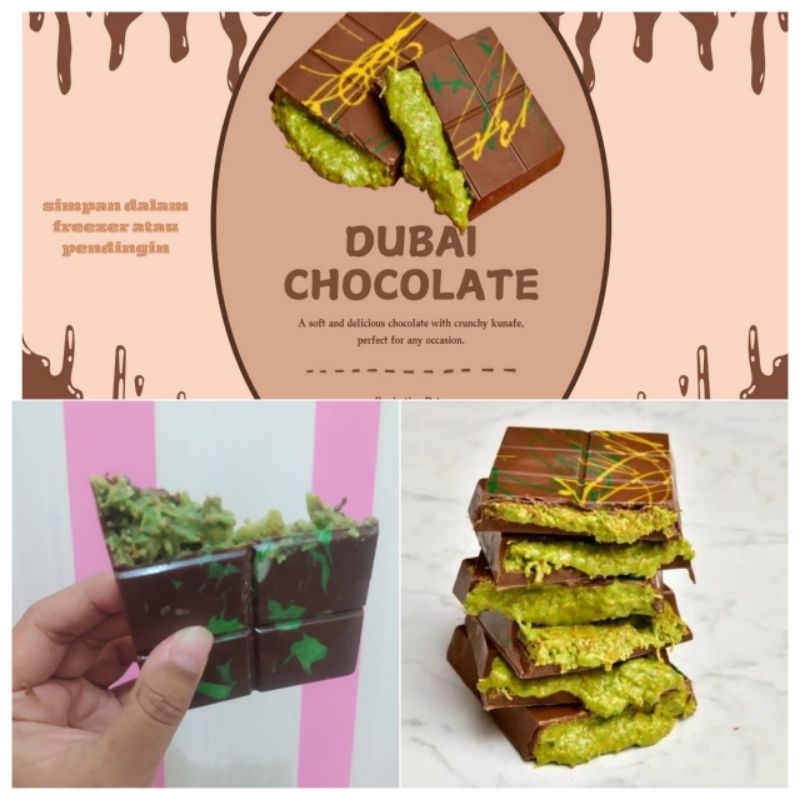 

Coklat Dubai Versi Lokal Nyummy