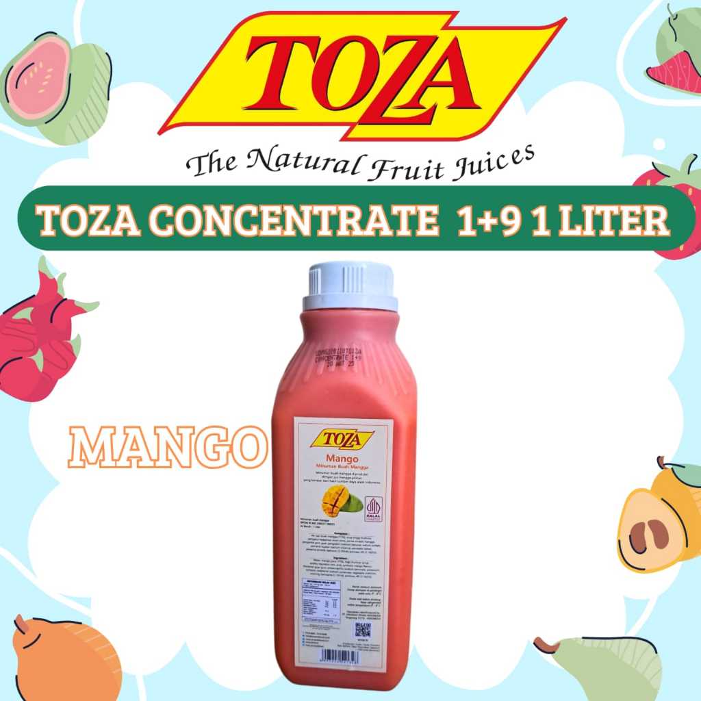 

Toza Concentrate Mango 1+9 1Liter