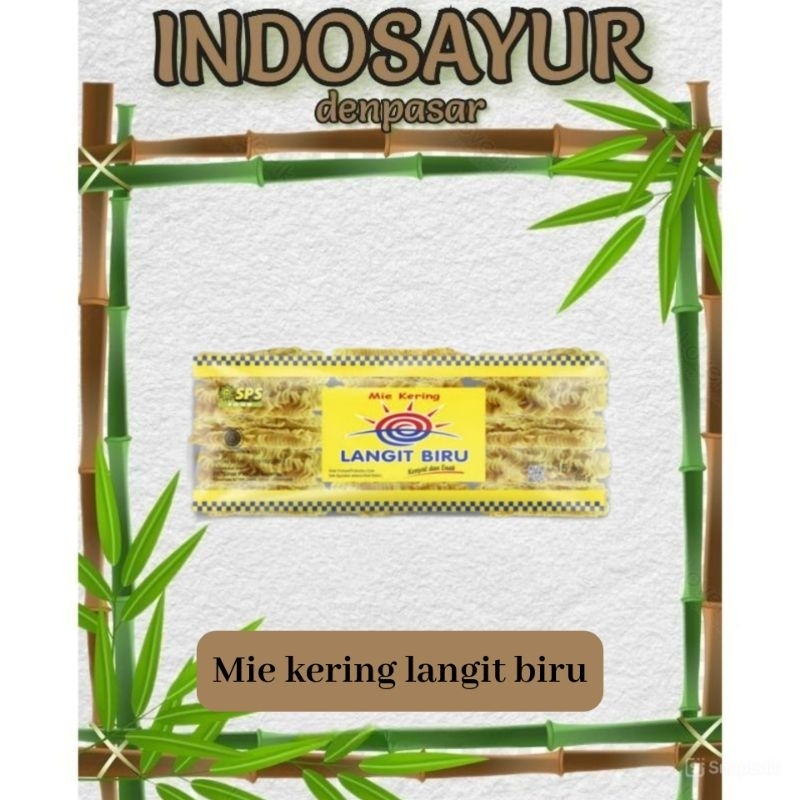 

Mie kering cap langit biru 600g _ INDOSAYUR