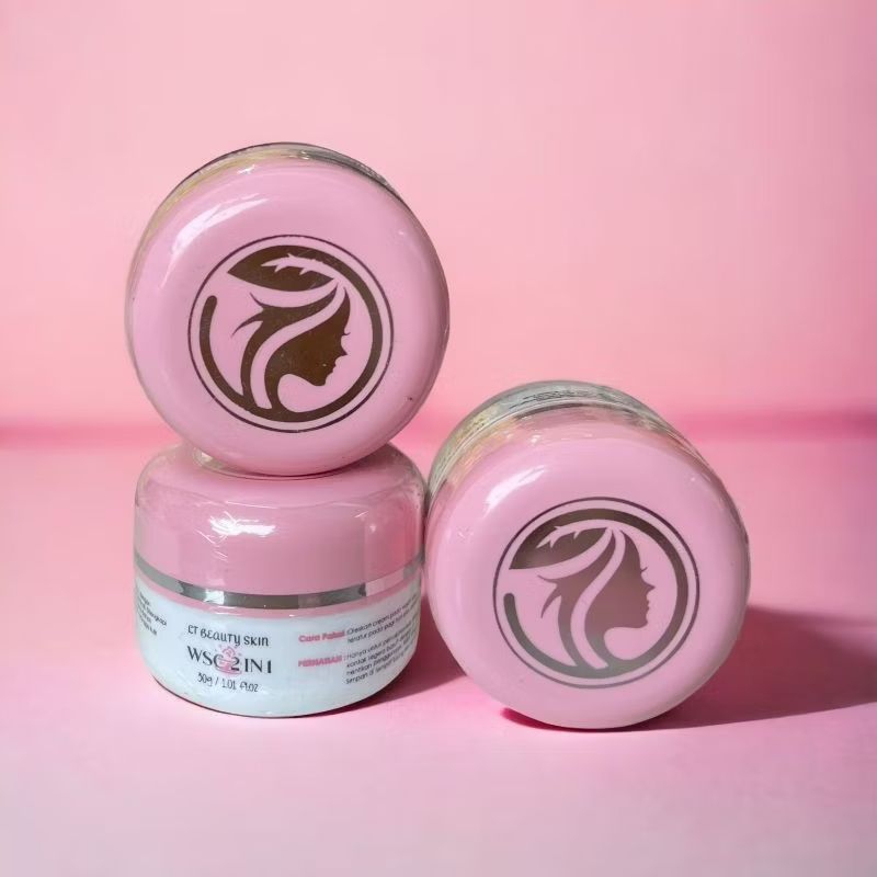 WSC 2in1 100% BPOM Kemasan Baru / Wsc Cream BPOM / Wsc Skincare / Wsc 2in1 Cream