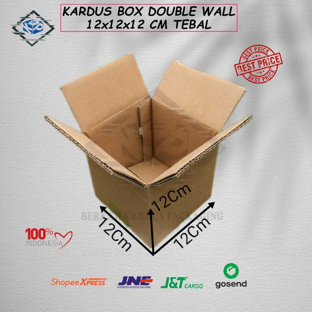 

KArdus box 12x12x12 DOUBLE WALL polos