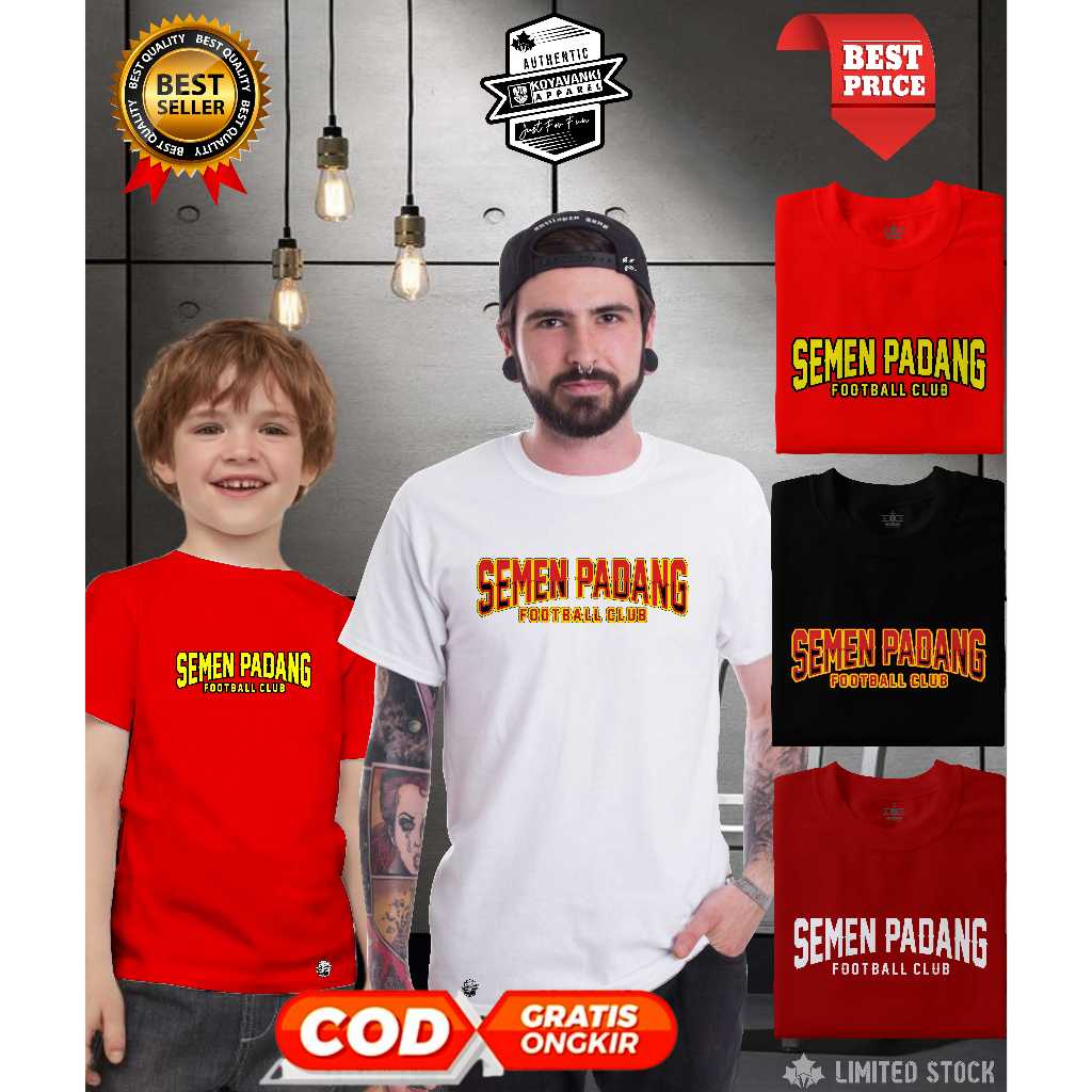 KAOS SEMEN PADANG FC LIGA 1 INDONESIA