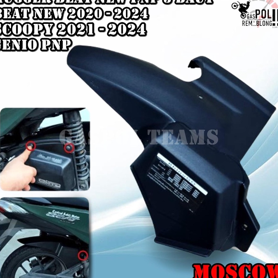 HAGER BEAT NEW 3 BAUT DELUXE STREET SCOOPY GENIO ABS CBS HUGER SPAKBOR KOLONG AIR BLADE PNP