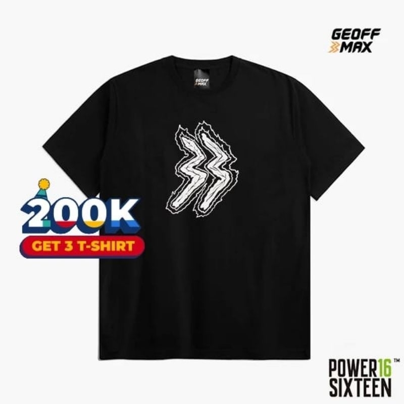 Geoff Max T-Shirt Plura Black