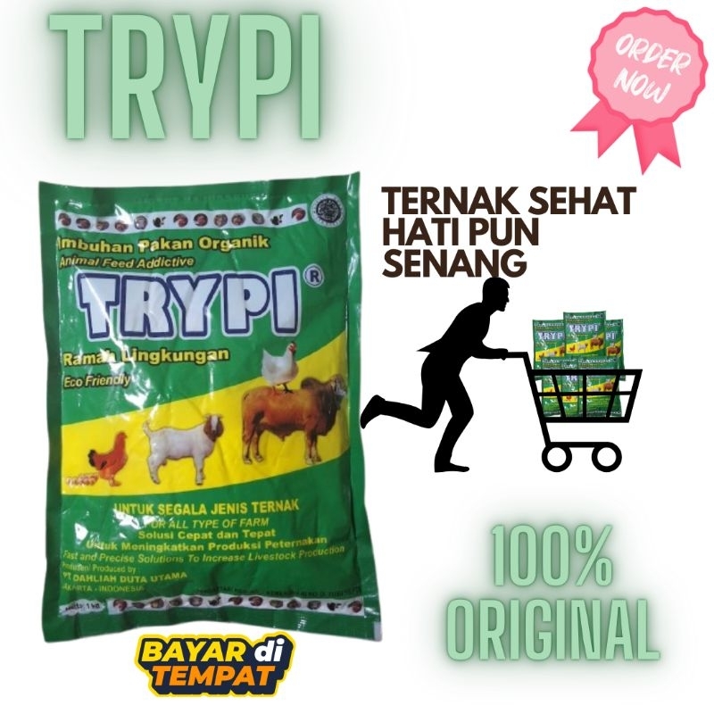BISA COD TRYPI Suplemen Penggemuk Ternak untuk Sapi