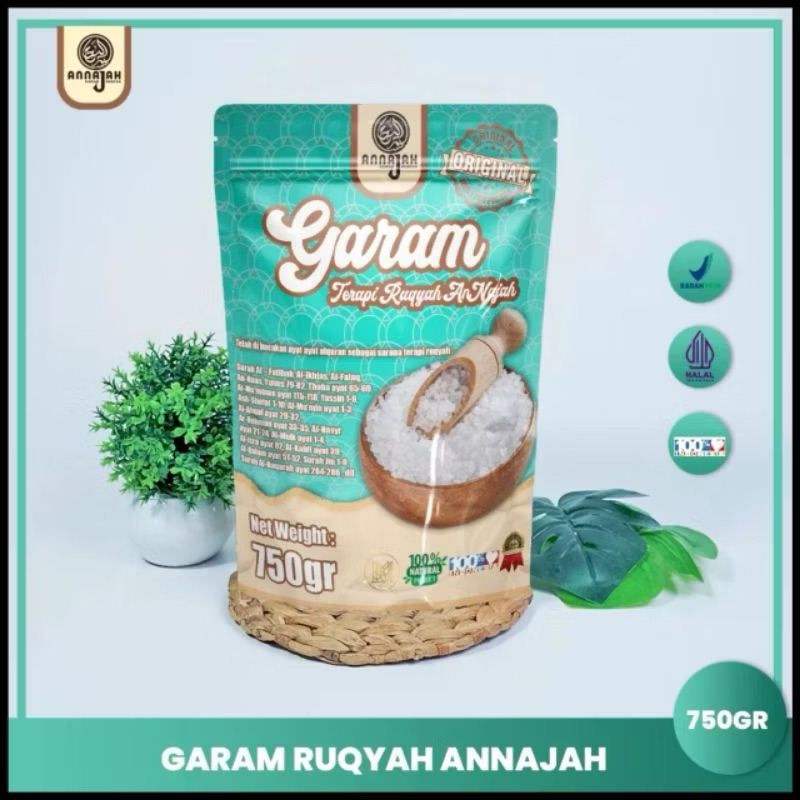 

[ Promo Spesial Kemasan 750 g ] Garam Ruqyah 100% Original | Pembuka Aura Rezeki Karir Usaha Jodoh