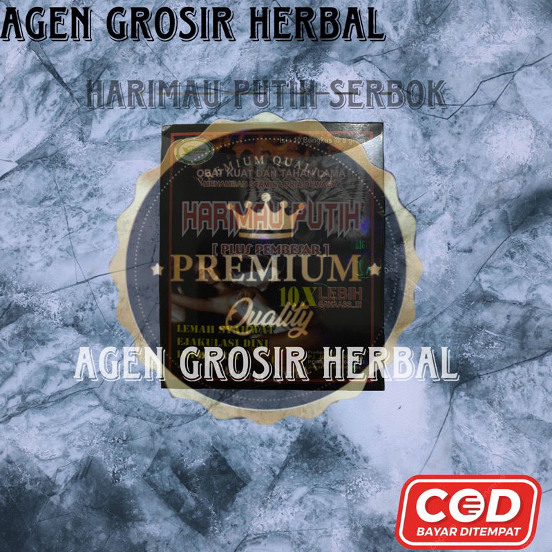 HERBAL JAMU/SERBUK HARIMAU X10 PUTIH