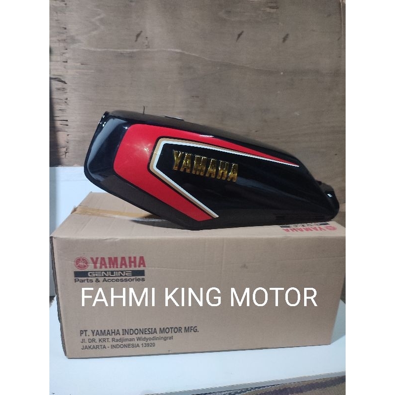 TANGKI RX KING COBRA ORIGINAL YGP GRES BARU LIST STRIPING MERAH 1988