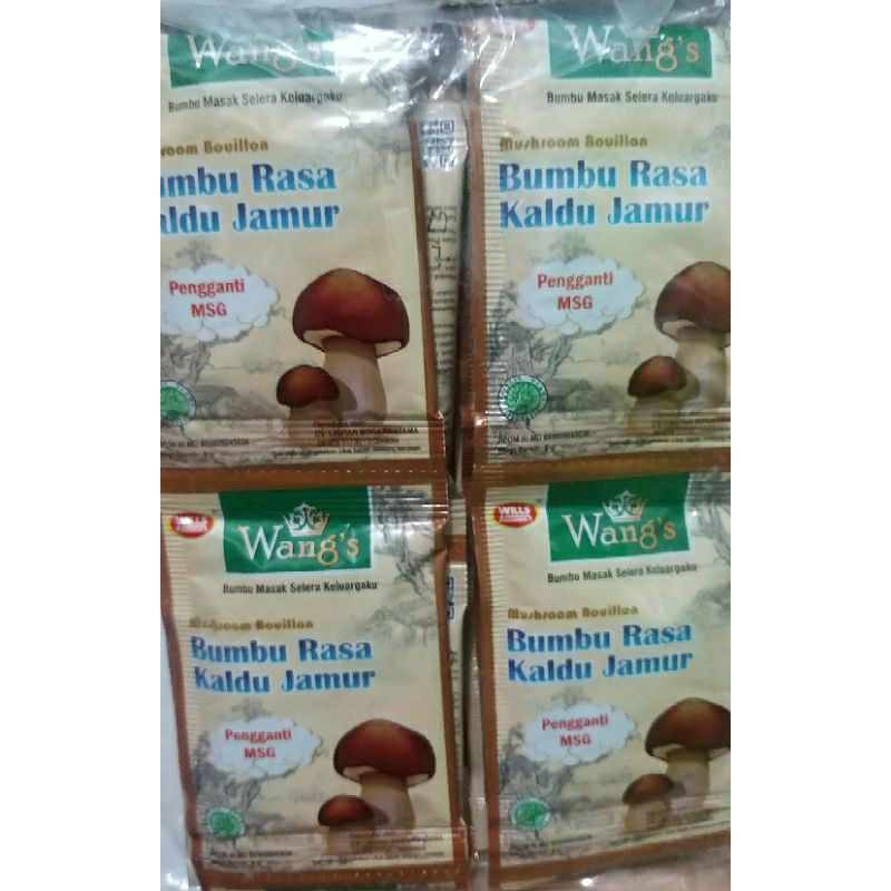 

Wangs Bumbu Kaldu Jamur 6 gr x 12 pcs