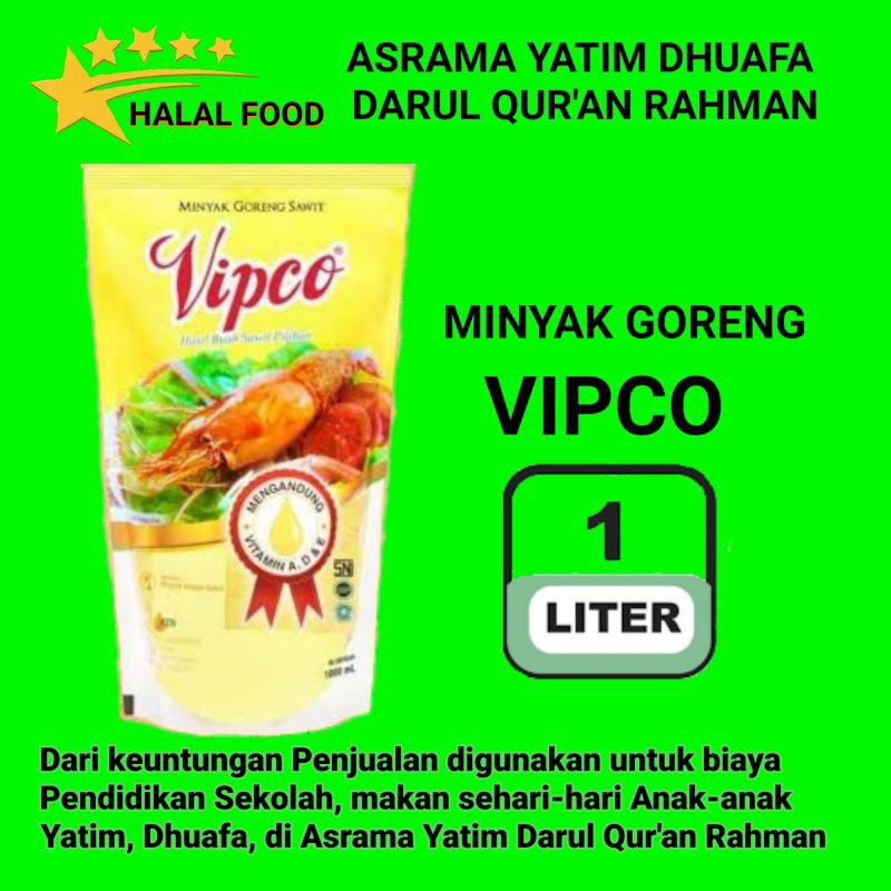 

Vipco Minyak Goreng Kemasan 1 Liter