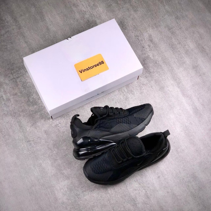 Sepatu Olahraga Sneakers Pria Casual Full Black Hitam Polos Sepatu Running